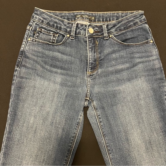 Lee Perfect Fit Straight Leg Jeans Low Rise Size 29 Y2K Denim Women - Picture 2 of 12
